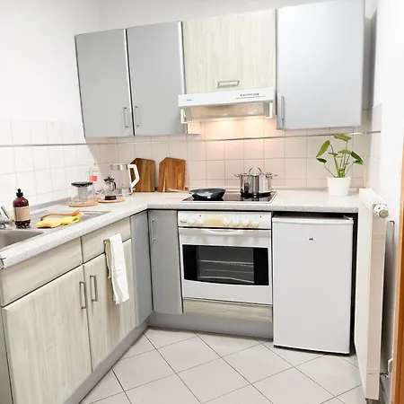 Lägenhet Zentrale, Designer Maisonette Mit Galerie, Gruppen- Und Kinderfreundlich, Smart Tv Erfurt