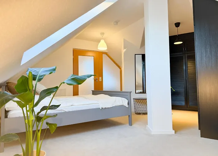 Zentrale, Designer Maisonette Wohnung Mit Galerie, Gruppen- Und Kinderfreundlich, Smart Tv Appartement