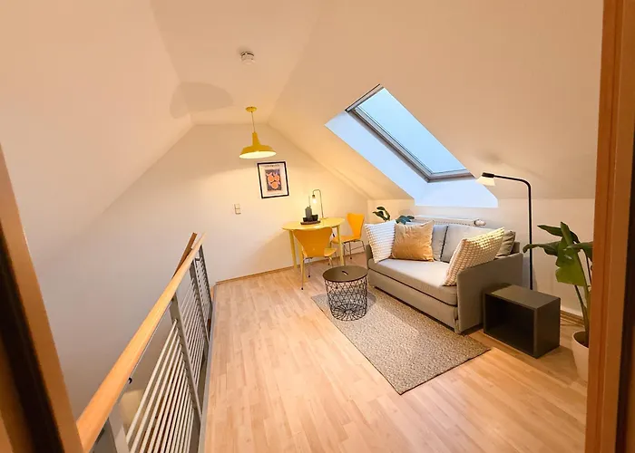 Appartement Zentrale, Designer Maisonette Wohnung Mit Galerie, Gruppen- Und Kinderfreundlich, Smart Tv