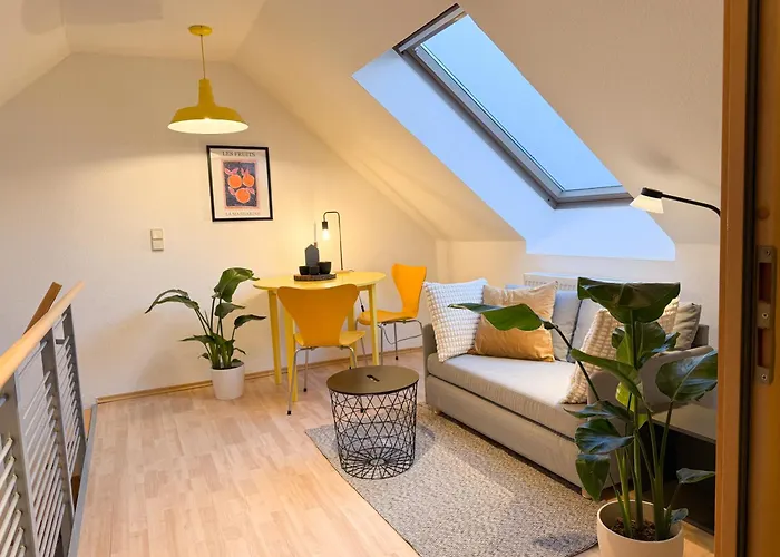 Appartement Zentrale, Designer Maisonette Wohnung Mit Galerie, Gruppen- Und Kinderfreundlich, Smart Tv